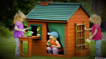 Детский домик на даче или осуществляем мечты детей