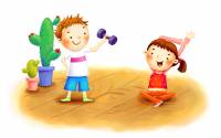 Утренние упражнения для детей в детском саду c английским уклоном